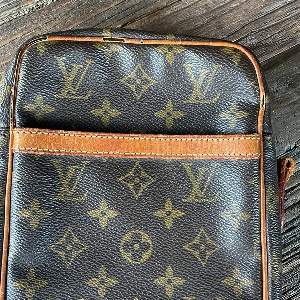 Vintage Louis Vuitton Daunube up-cycle bag